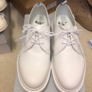 Air Doc Martens 3 eye Oxford with side Zippers